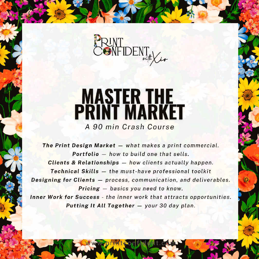 Master the Print Market Crash Course