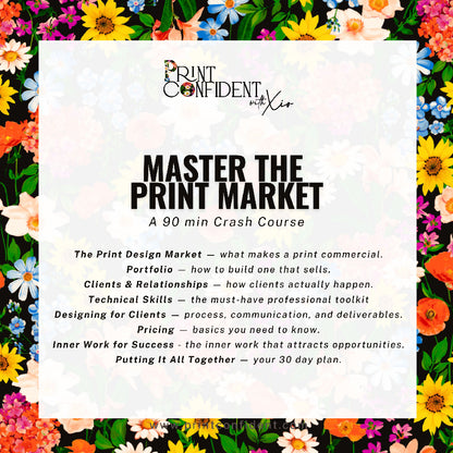 Master the Print Market Crash Course